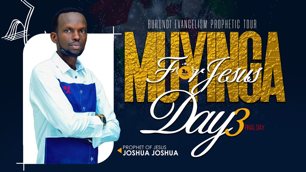✍MUYINGA FOR JESUS DAY 3 | Final Day | With Prophet of Jesus Joshua Joshua  | 04.06.2023