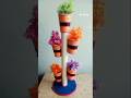unique beautiful flower pot stand#homemade #beautiful #easy stand#craft by Sarita