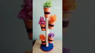 unique beautiful flower pot stand#homemade #beautiful #easy stand#craft by Sarita