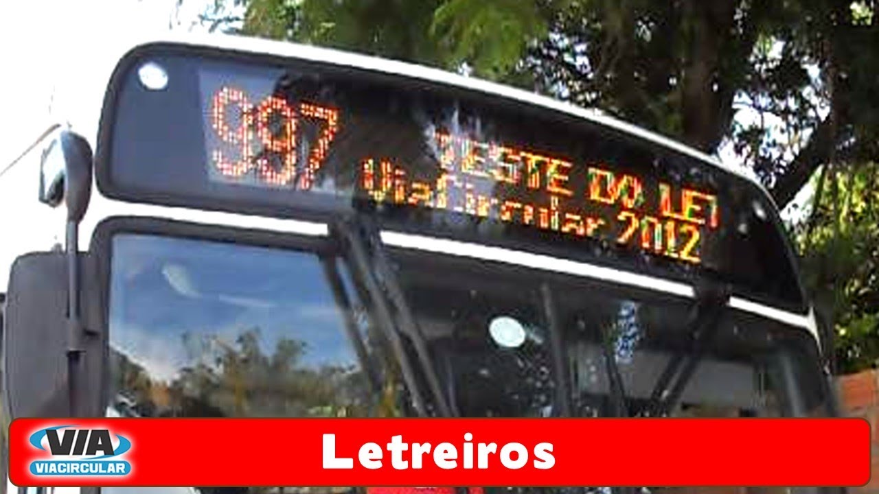 [ViaCircular.com.br] Mobitec Frontal rotativo e fixo 16x128 + lateral com rolagem inversa