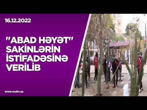 Video: Saytın abadlaşdırılması. Ərazinin abadlaşdırılması. abadlıq layihəsi