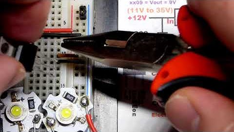 Beginners 7809 9V voltage Regulator Component Introduction by Electronzap Learning Electronics
