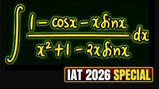 IAT 2026 Special Integral Problem | Most Expected Calculus Question #iiser2026 #nest #nda