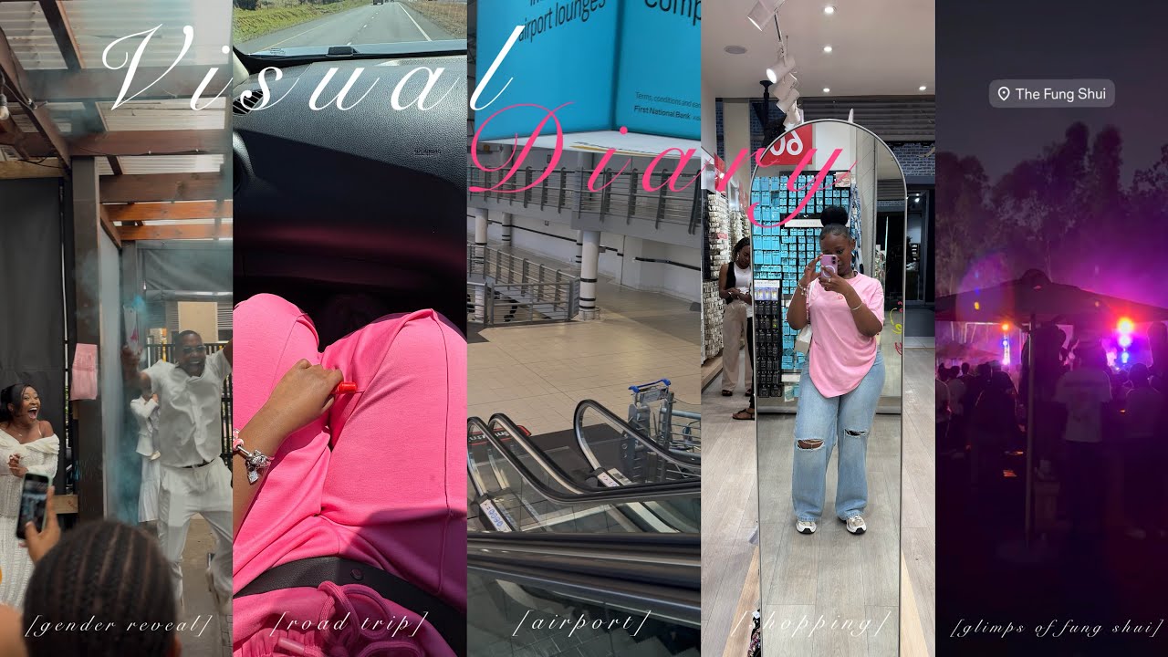 Visual Diary ep1 | Gender reveal |Road Trip| Fung Shui & ALL IN BETWEEN! | South African YouTuber 