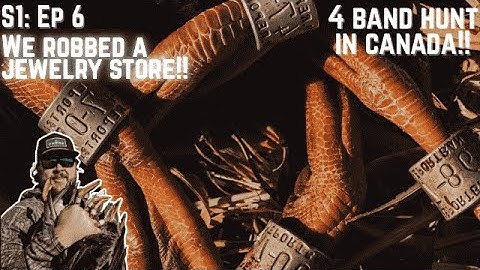 We Robbed a Jewelry Store!! (4 Band Hunt in Canada!!) S1: Episode 6