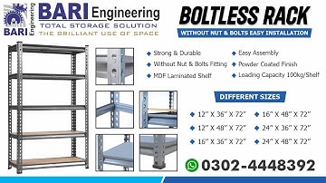 How To Assemble Boltless Rack
