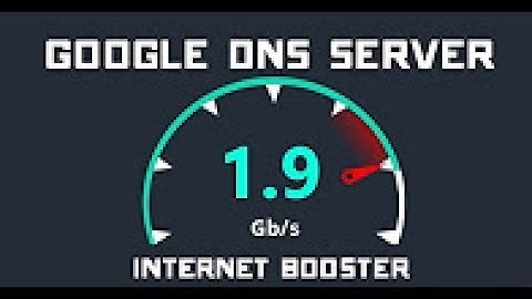 How to increase Internet speed using Google DNS Server | 150Mbps to 1000Mbps