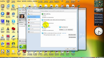 How to Display Status & Set Privacy on Skype
