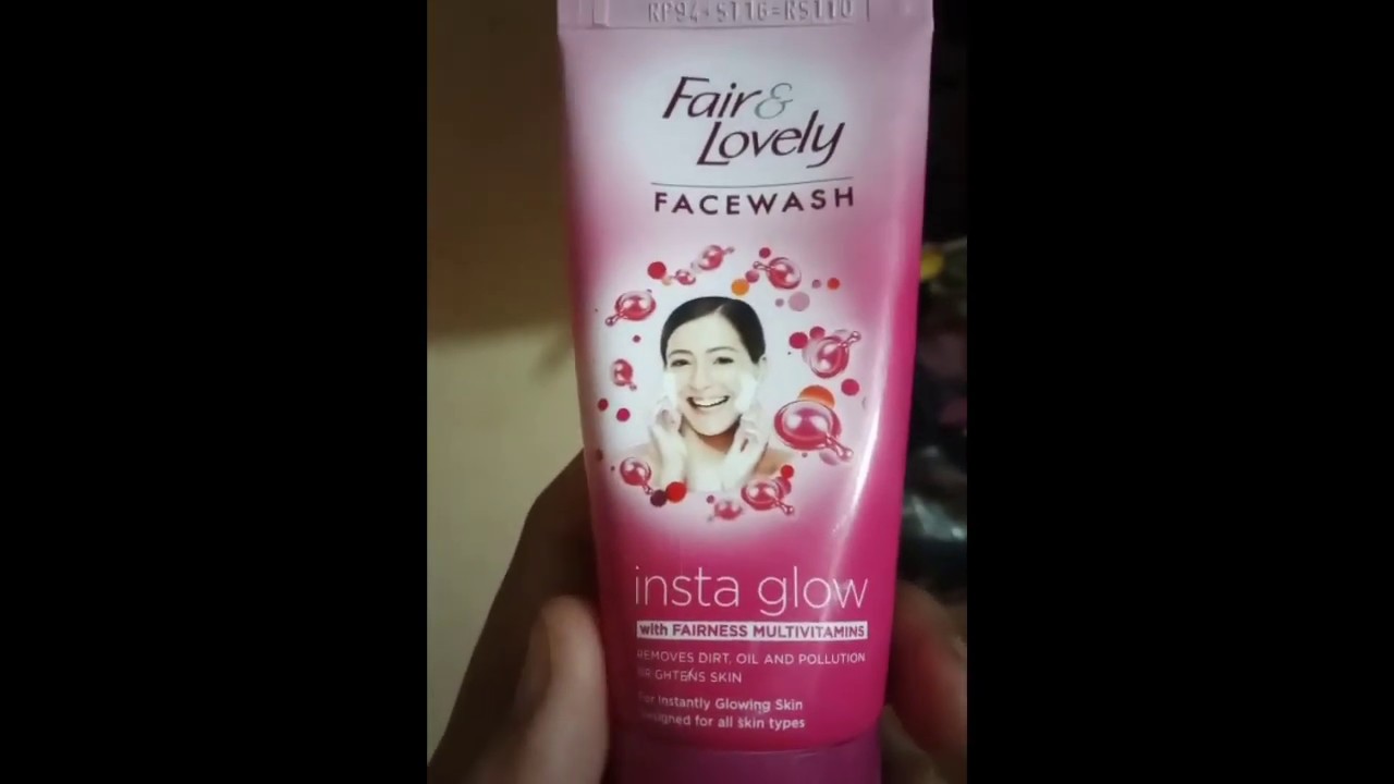 Whitening face wash, fair and lovely face wash review, how to white