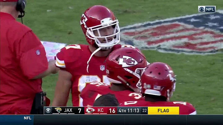 Travis Kelce Ejected for Throwing His Towel at the Ref! | Jaguars vs. Chiefs | NFL