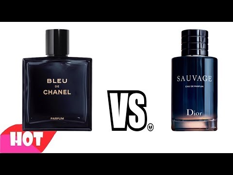 chanel bleu vs dior sauvage