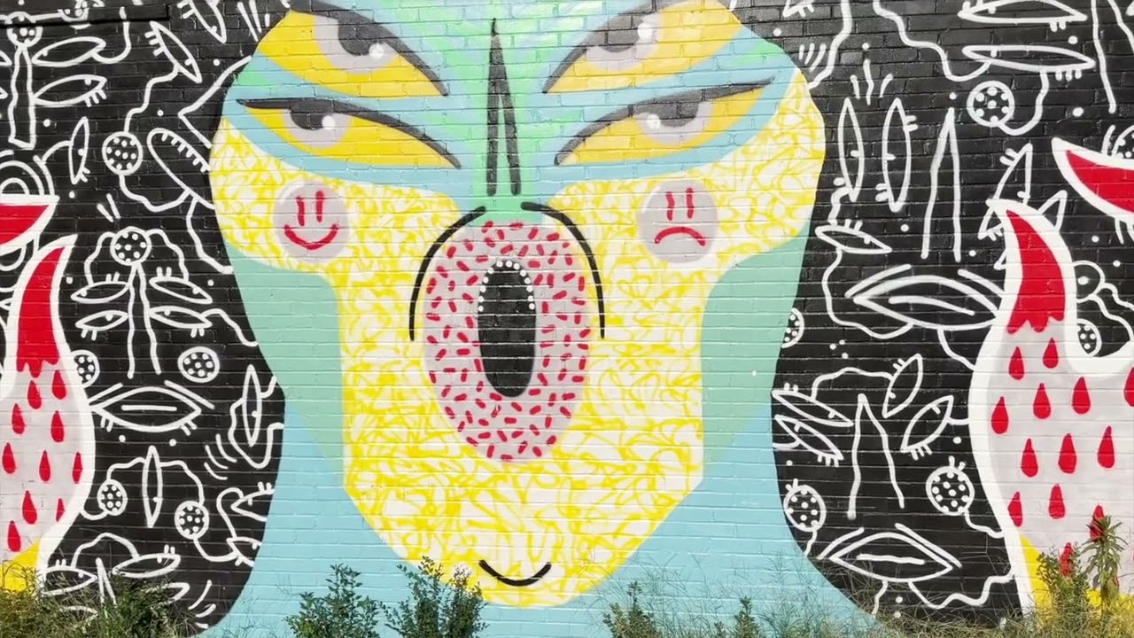 Wall Art On Building