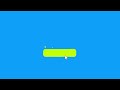 Bright Green YouTube Subscribe Button Liquid Animation – Green Screen