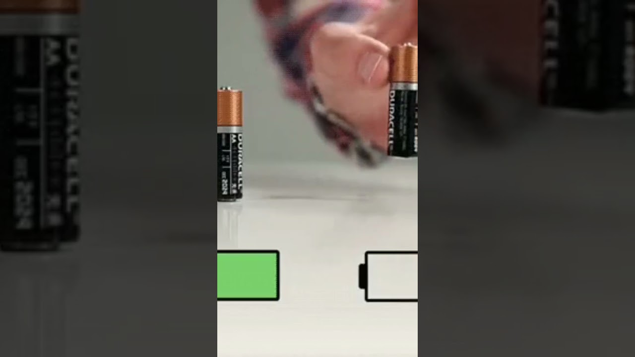 Easy way to check the charge of batteries 