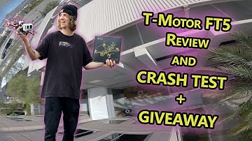 TMOTOR FT5 Full REVIEW W/ Crash Test ! (You can win this drone ! )