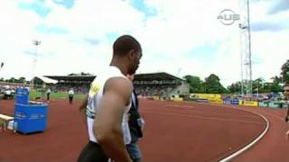 Tyson Gays wins 200m in London from Universal Sports