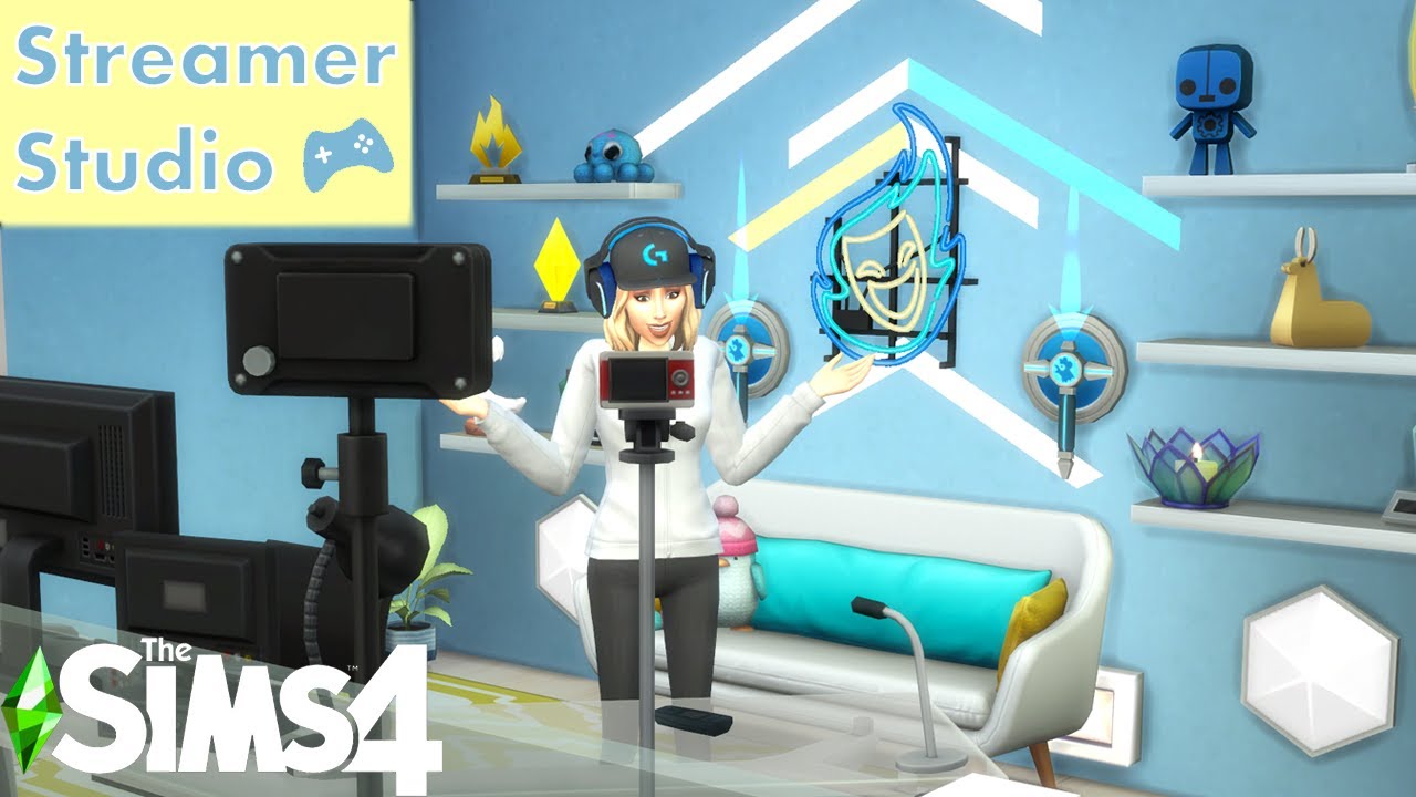 Streamer Studio Sims 4 Speed Build YouTube