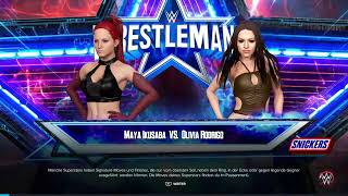 Maya Ikusaba Vs. Olivia Rodrigo Wwe2K23