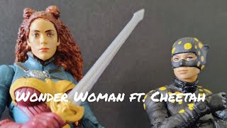 DC Multiverse: Wonder ft. Cheetah. Kitbash and custom to close the aisle #dcmultiverse #stopmotion