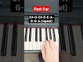 Fast Car Tracy Chapman - piano tutorial