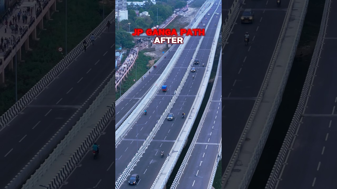 JP Ganga Path Before and After