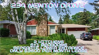 234 Newton Drive Detach Home Lease 3.5k Month