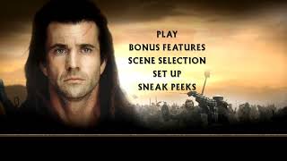 Braveheart 1995-2006 Dvd Menu Walkthrough
