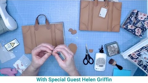 Vintage Suitcase Mini Album Tutorial with Simply Made Crafts