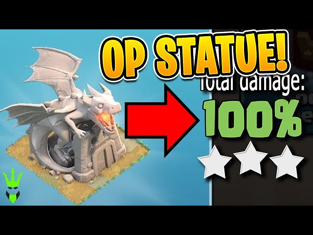 Buying The New Dragon Statue To Help Me Triple Clash Of Clans Youtube