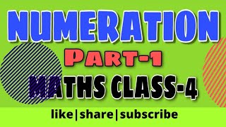 NUMERATION | PART- 1 | CLASS 4 & 5 (Maths made easy with Hindi translation)