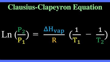Clausius-Clapeyron Equation