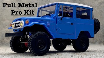 WPL C34 Full metal PRO kit assembly...