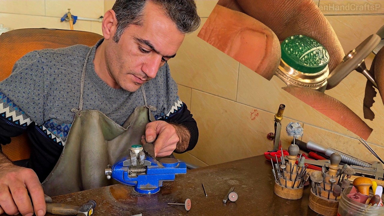 * From Raw Silver to a Gemstone Masterpiece: The Ring is Complete *