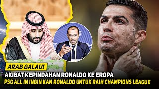 AKHIRNYA❗Resmi Al Nassr Legowo Lepaskan RONALDO Ke PSG 🤝CR7 Beri Pesan Khusus Untuk Arab Saudi