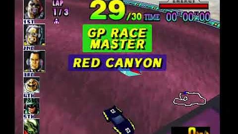 F-Zero X: Custom Tracks: Red Canyon: Short Gap
