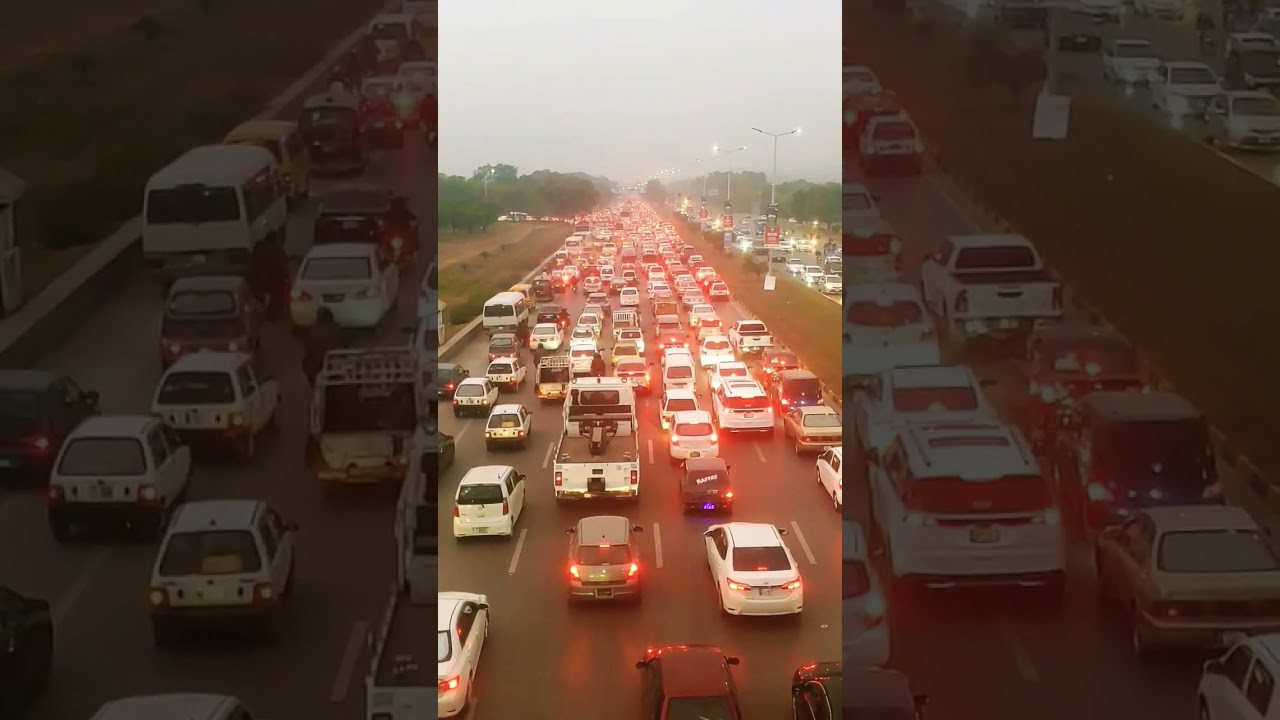 Islamabad Expressway | Tourism in Pakistan |Traffic Jam In Different Cities Of Pakistan | 