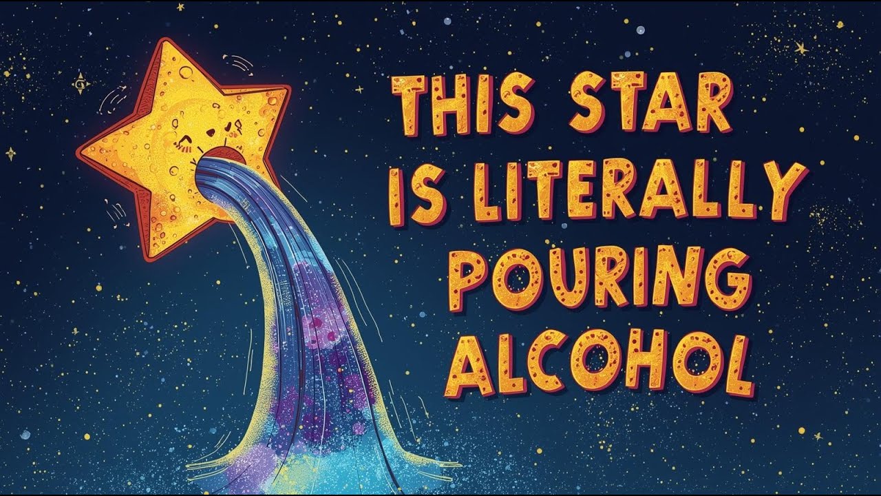 The Space Bar: A Cloud of Alcohol 1,000x Larger Than Our Solar System🍷This star is literally alcohol
