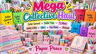 MEGA HAUL! Dollar Tree, Dollar General, TJ Maxx, Hobby Lobby, Ross,  Ollie’s, Five Below & Michaels Update