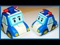 Лепим Робокара Поли из пластилина. Полицейская машина. 로보카 폴리 Robocar Poli.