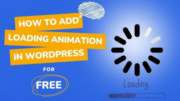 How to Add WordPress Animated Preloader | Custom Loading Animation | Free Plugin | Tutorial 2024