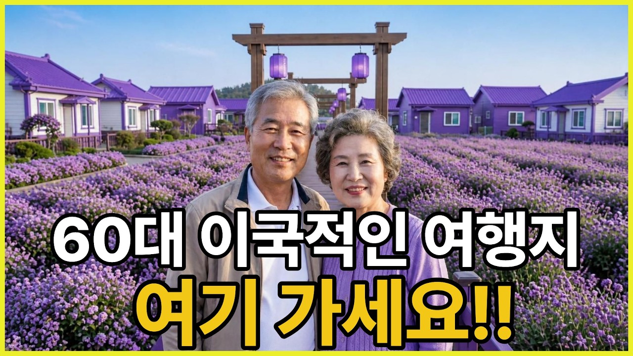 한국 맞아? 60대가 반한 이국적인 국내 힐링 명소 5곳