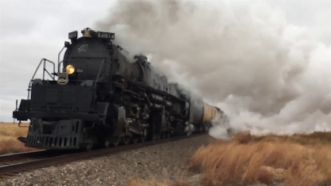 Union Pacific Big Boy steam engine - YouTube