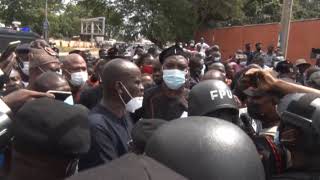 NDC MPs BLOCKED BY POLICE FROM PETITIONING EC