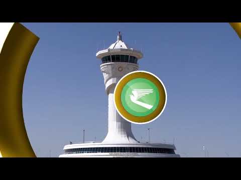 Den största byggnaden i form av en fågel: Ashgabat International Airport sätter världsrekord