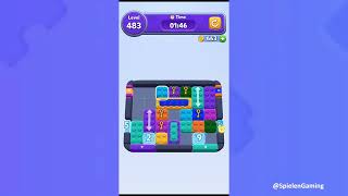 Color Block Jam Level 483 Solution Walkthrough