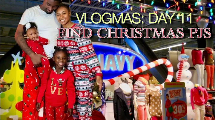 🎄VLOGMAS DAY 11: PJ SHOPPING AT OLD NAVY & DECORATING OUR TREE🎄