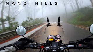 NANDI HILLS is open again | First TAMIL vlog | Riding through the mist | Royal Enfield Himalayan |