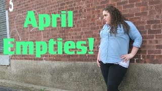 Empties April 2015: Skincare, Makeup & Beauty Products