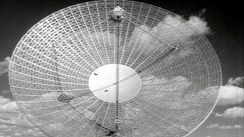 Radio Astronomy - Telescope is Largest in Southern Hemisphere. Australian Diary 123