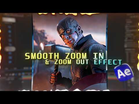 How to Make a SMOOTH Zoom In & Zoom Out Effect | After Effects